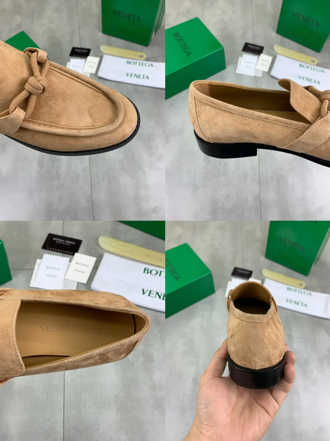 Men's shoes 💰P820 [New model] (genuine leather outsole) water-dyed cow lining 💰High-quality business couple leather shoes 💎💎💎 BOTTEGA VENETA official website synchronizes the latest top version of BV in the market, accept material comparison, shoe type comparison, process comparison, practical and textured, versatile and suitable for any occasion, the more you look at it, the more flavorful it becomes. Purely hand-knitted craftsmanship - Upper material, calfskin imported from Italy 🇮🇹 - High-quality water-dyed cowhide lining - Original private model customized leather outsole -Size: Female 35-39 (40 ordered) Male 39-44 (38 45 can be customized) Color: Multiple colors available